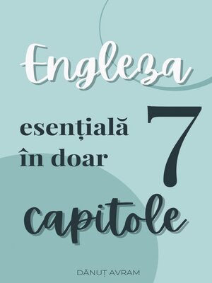 cover image of Engleza esențială în doar 7 capitole